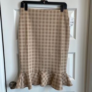 NYCC Plaid Skirt NWT